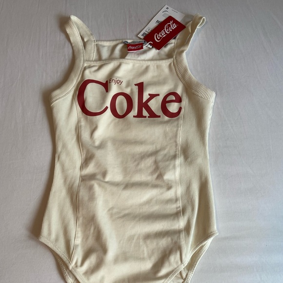 Zara Tops - Zara Coca Cola Bodysuit